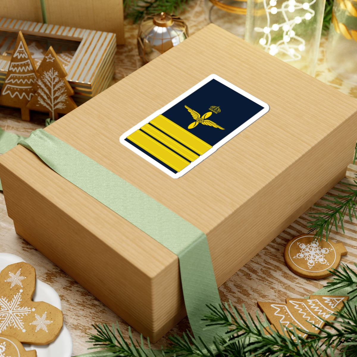 OF 3 Major FV hylsa (Sweden) (Military Rank) STICKER Vinyl Kiss-Cut Decal