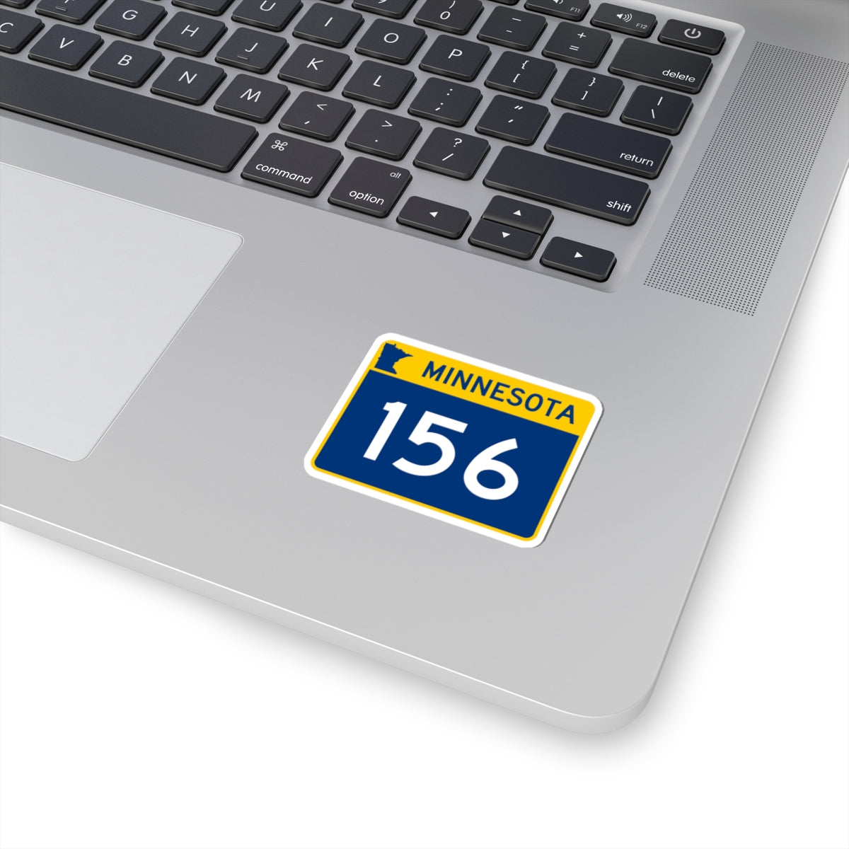 MN-156 wide (Minnesota) (Road Sign) STICKER Vinyl Kiss-Cut Decal