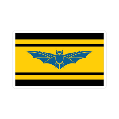 Flag of Brecknockshire (United Kingdom) STICKER Vinyl Kiss-Cut Decal
