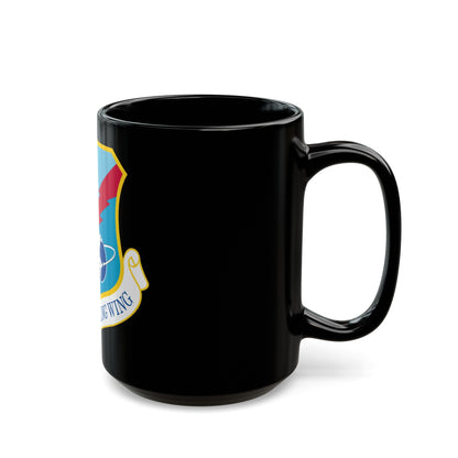 151st Air Refueling Wing (U.S. Air Force) Black Coffee Mug-The Sticker Space