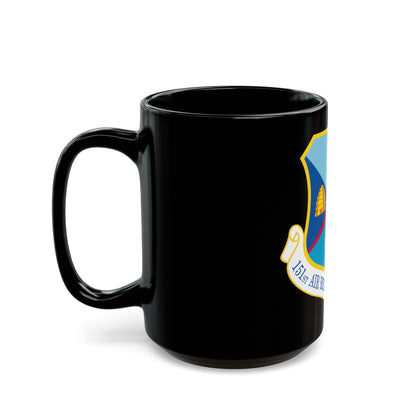 151st Air Refueling Wing (U.S. Air Force) Black Coffee Mug-The Sticker Space