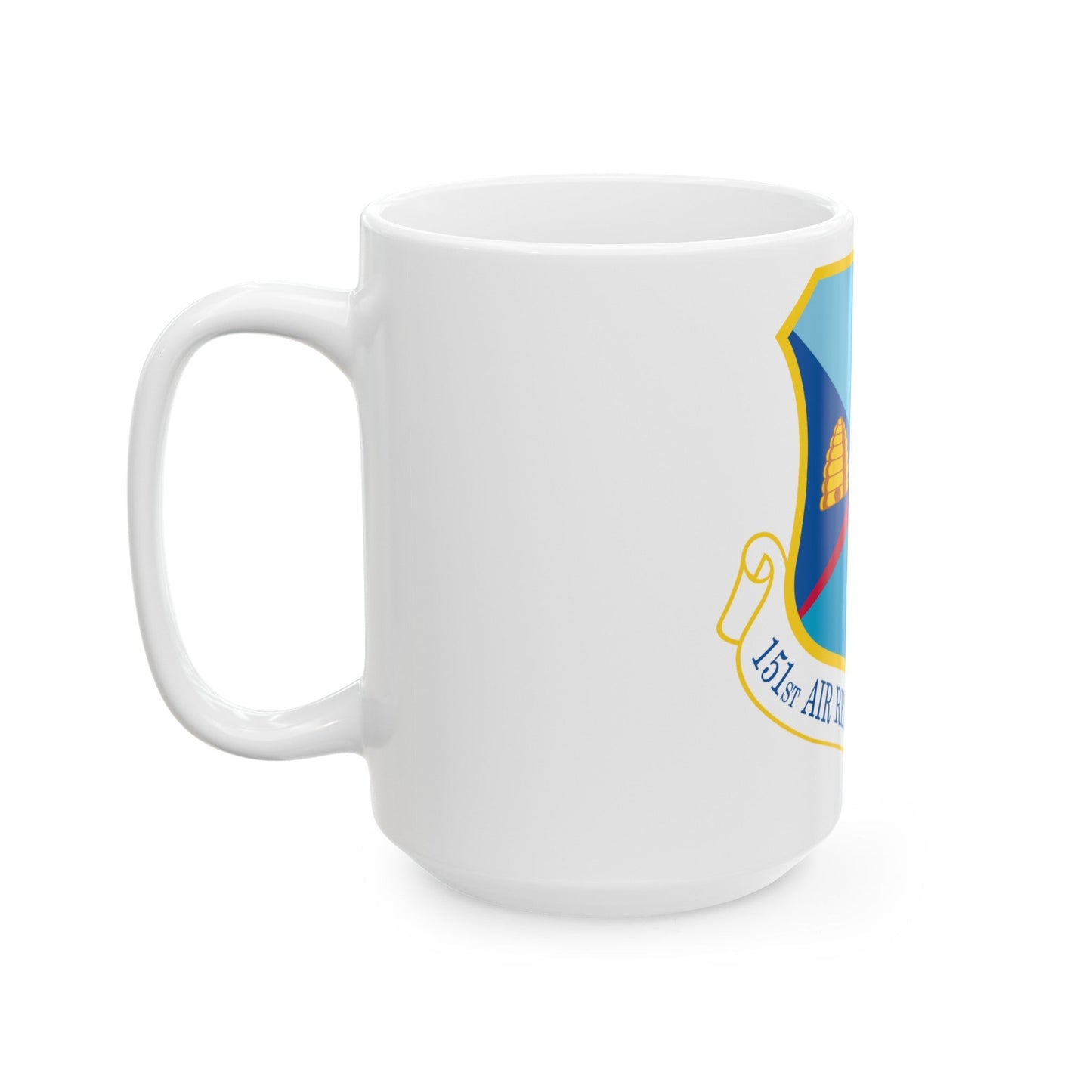 151st Air Refueling Wing (U.S. Air Force) White Coffee Mug-The Sticker Space