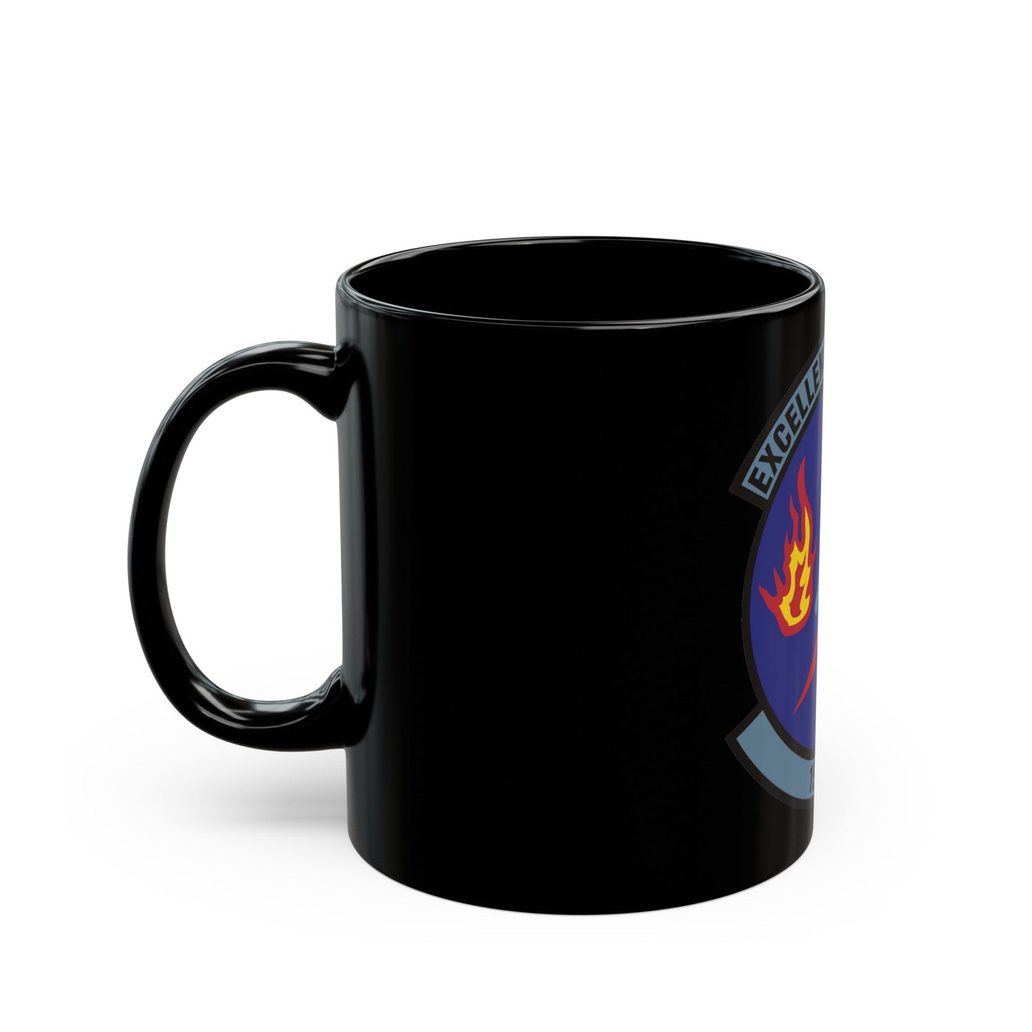 151st Logistics Readiness Squadron (U.S. Air Force) Black Coffee Mug-The Sticker Space