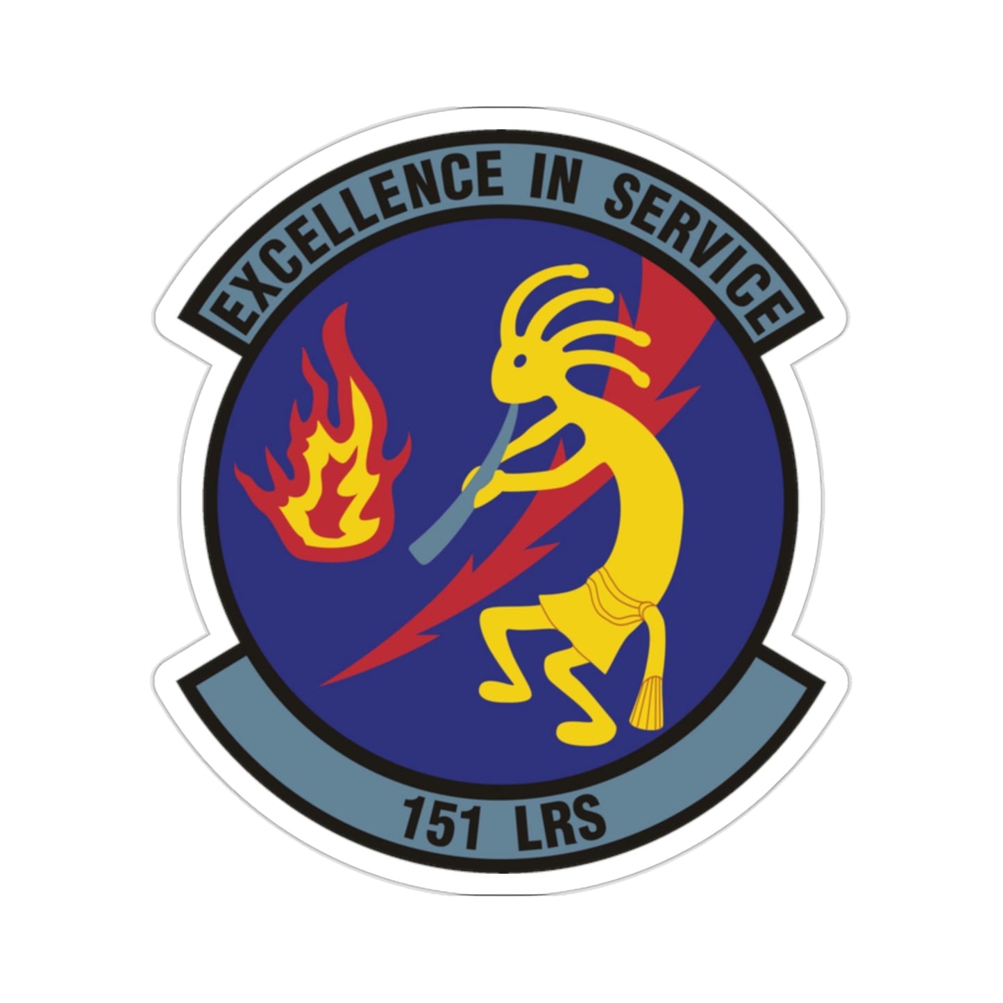 151st Logistics Readiness Squadron (U.S. Air Force) STICKER Vinyl Die-Cut Decal-2 Inch-The Sticker Space