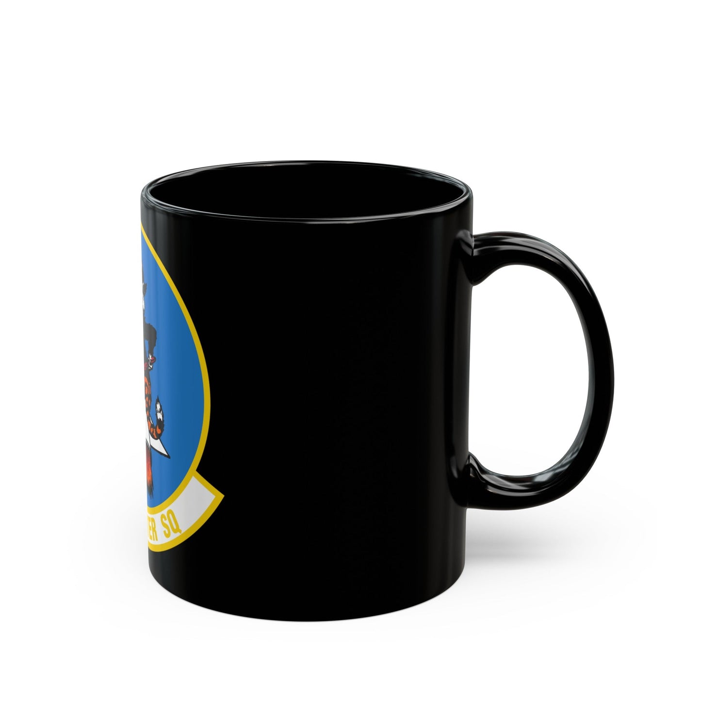 152 Fighter Squadron (U.S. Air Force) Black Coffee Mug-The Sticker Space