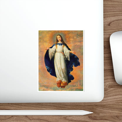 ZURBARAN, Francisco de - The Immaculate Conception2 (Artwork) STICKER Vinyl Die-Cut Decal