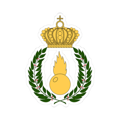 Artilleriets officershögskola vapen (Sweden) (Coat of Arms) STICKER Vinyl Kiss-Cut Decal