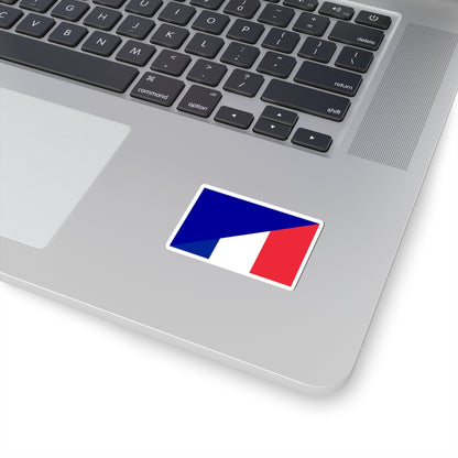 France flags fusion (France) STICKER Vinyl Kiss-Cut Decal