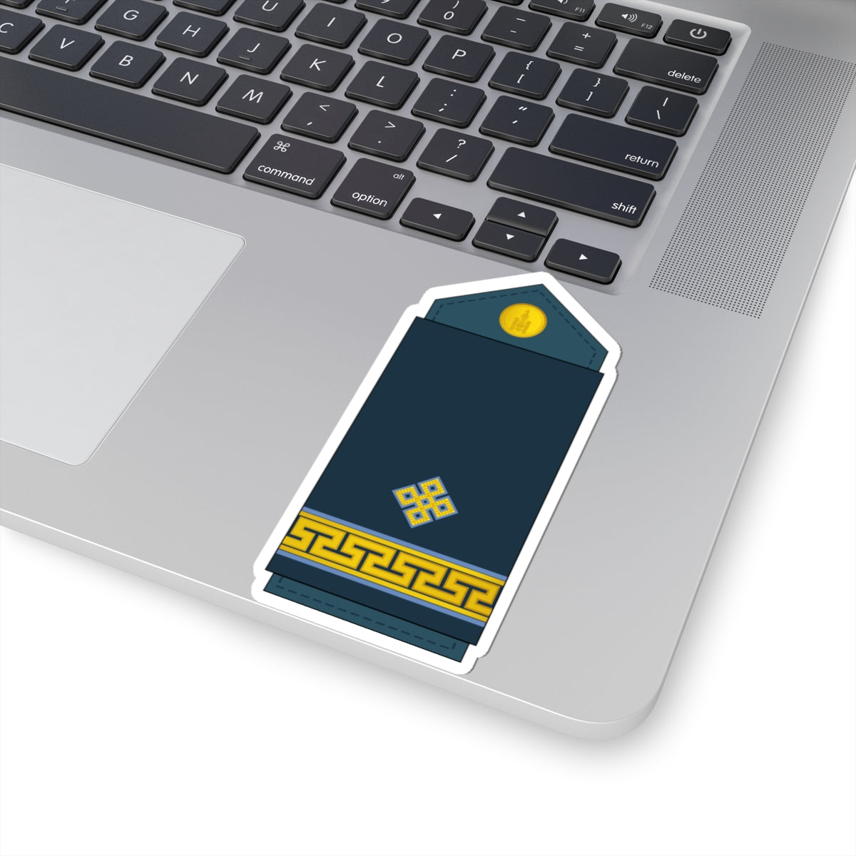 07.Mongolian Air Force JLT (Mongolia) (Military Rank) STICKER Vinyl Kiss-Cut Decal