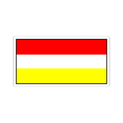 Flag of Wellesbourne (England) STICKER Vinyl Kiss-Cut Decal