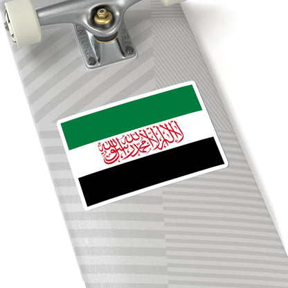 Flag of the Syrian Salvation Government (Syria) STICKER Vinyl Kiss-Cut Decal