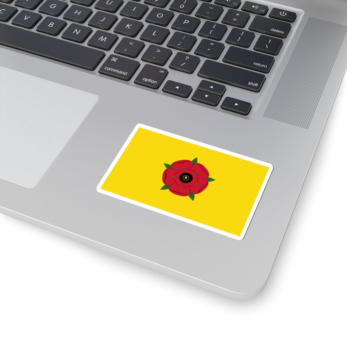 Flag of Lancashire (England) STICKER Vinyl Kiss-Cut Decal