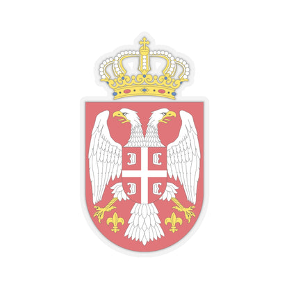 Coat of arms of Serbia small (2004 - 2010) - STICKER Vinyl Kiss-Cut Decal