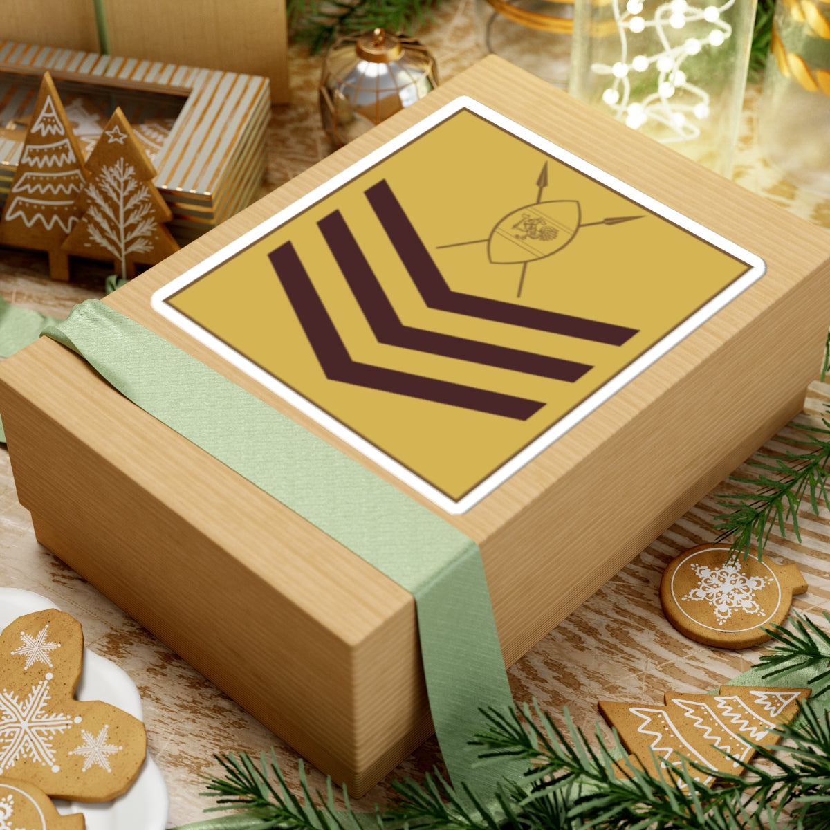 Kenya Army OR 7 (Kenya) (Military Rank) STICKER Vinyl Kiss-Cut Decal