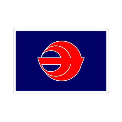 Flag of Minamimaki Nagano (Japan) STICKER Vinyl Kiss-Cut Decal