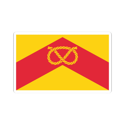 Staffordshire Flag (England) STICKER Vinyl Kiss-Cut Decal