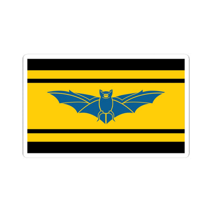 Flag of Brecknockshire (United Kingdom) STICKER Vinyl Kiss-Cut Decal