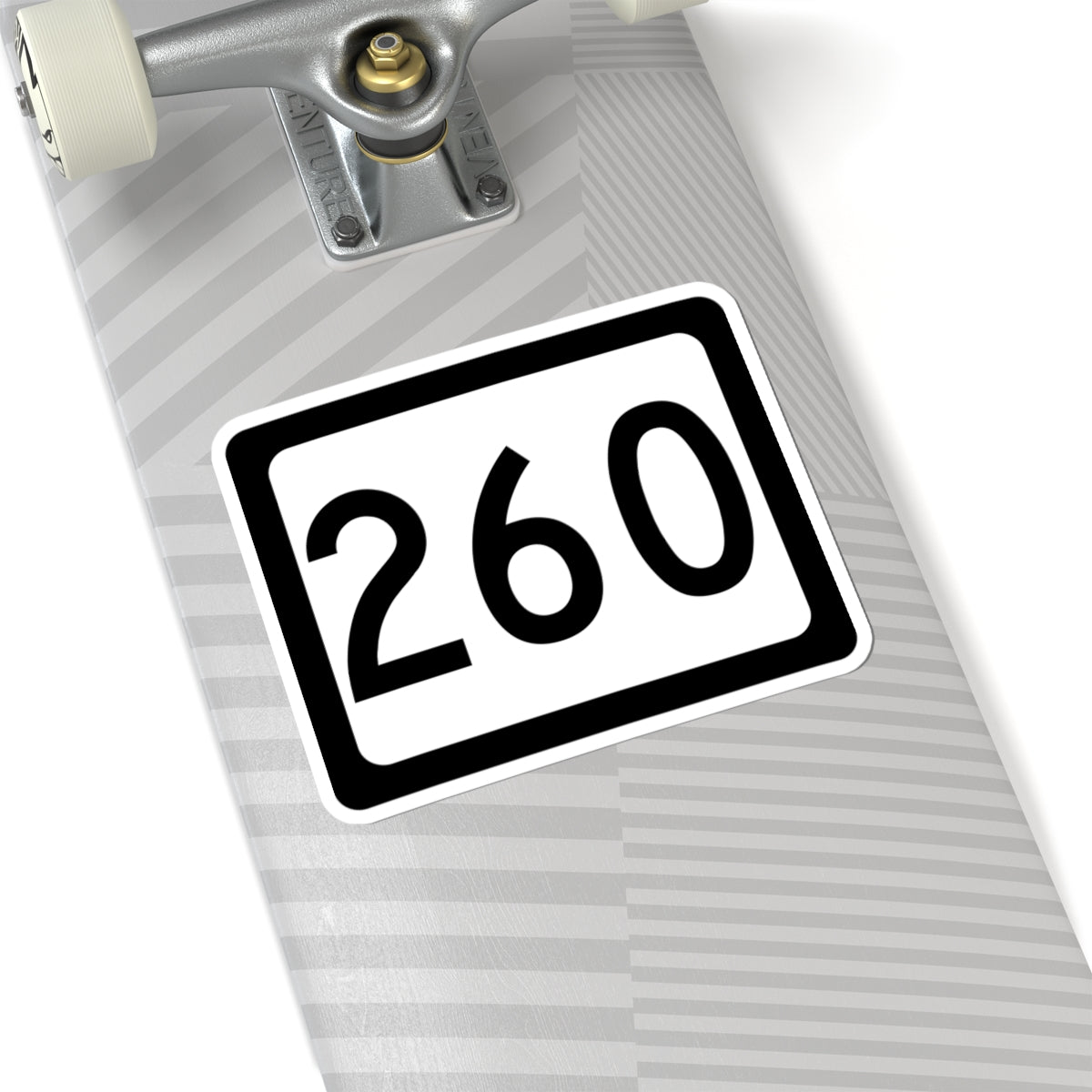 WV-260 (Virginia) (Road Sign) STICKER Vinyl Kiss-Cut Decal