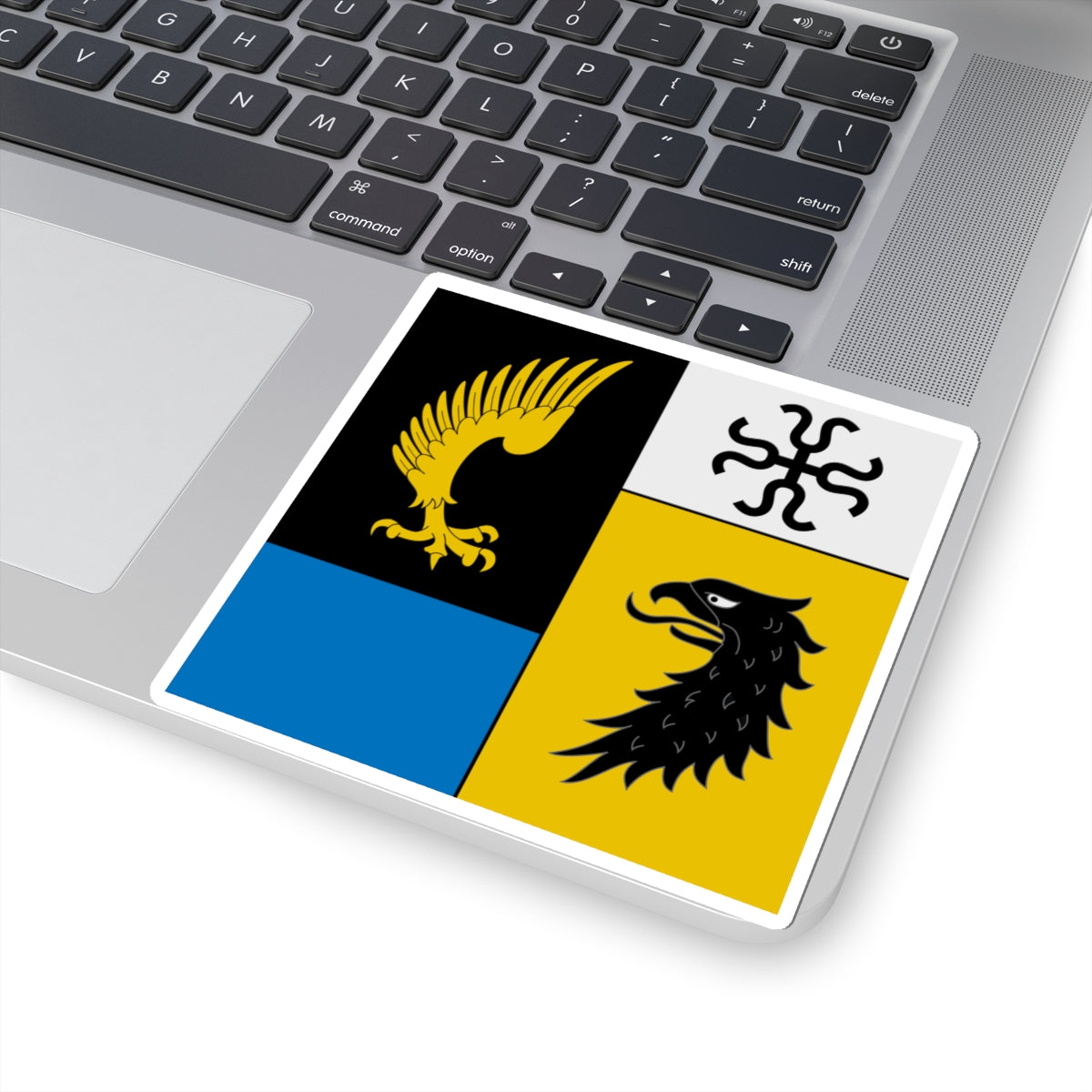 Flag of Josef Stubi (Switzerland) STICKER Vinyl Kiss-Cut Decal