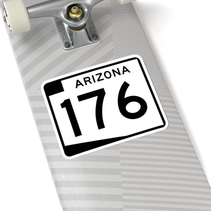 Arizona 176 (Arizona) (Road Sign) STICKER Vinyl Kiss-Cut Decal