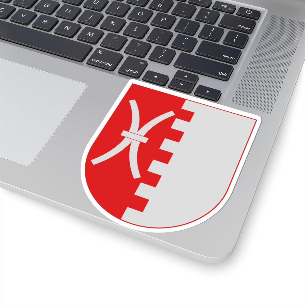 Akaa.vaakuna (Finland) (Coat of Arms) STICKER Vinyl Kiss-Cut Decal