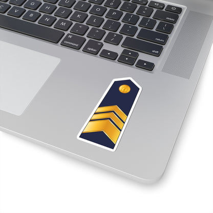 7.LVAF MSG (Latvia) (Military Rank) STICKER Vinyl Kiss-Cut Decal