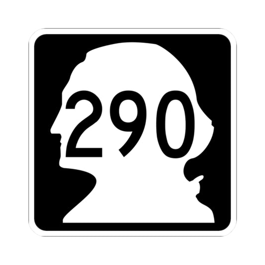 WA-290 (Washington) (Road Sign) STICKER Vinyl Kiss-Cut Decal