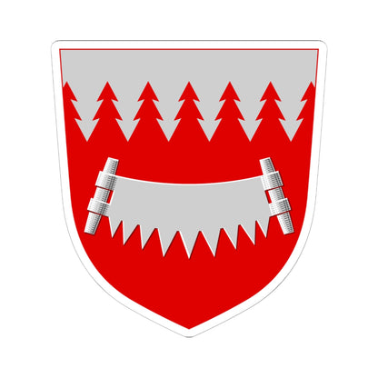 Taivalkoski.vaakuna (Finland) (Coat of Arms) STICKER Vinyl Kiss-Cut Decal