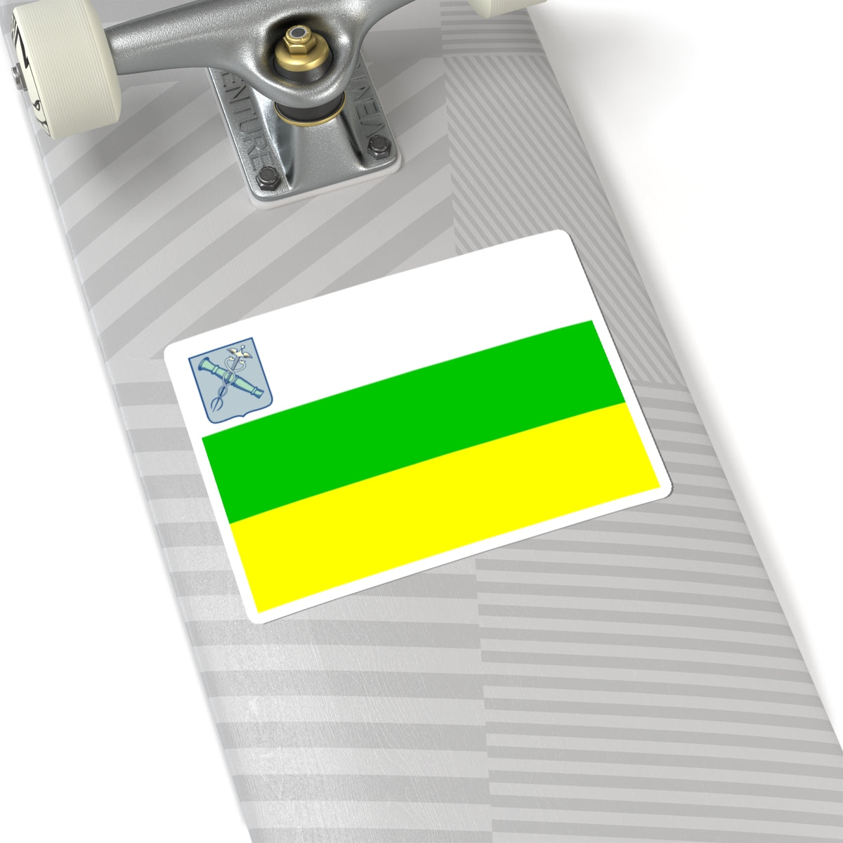 Flag Novozybkova Bryanskaya oblast (Russia) STICKER Vinyl Kiss-Cut Decal