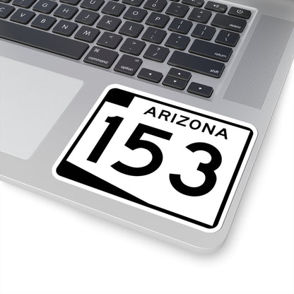 Arizona 153 (Arizona) (Road Sign) STICKER Vinyl Kiss-Cut Decal