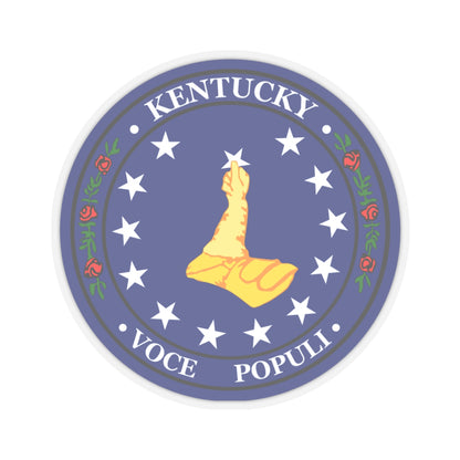 Seal of Kentucky Confederate Shadow Government - STICKER Vinyl Kiss-Cut Decal