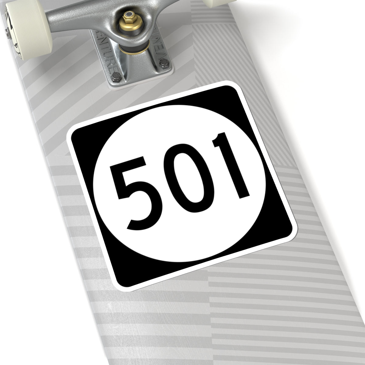PR tertiary 501 (Puerto Rico) (Road Sign) STICKER Vinyl Kiss-Cut Decal