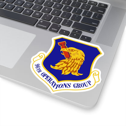 96th Operations Group (U.S. Air Force) STICKER Vinyl Kiss-Cut Decal