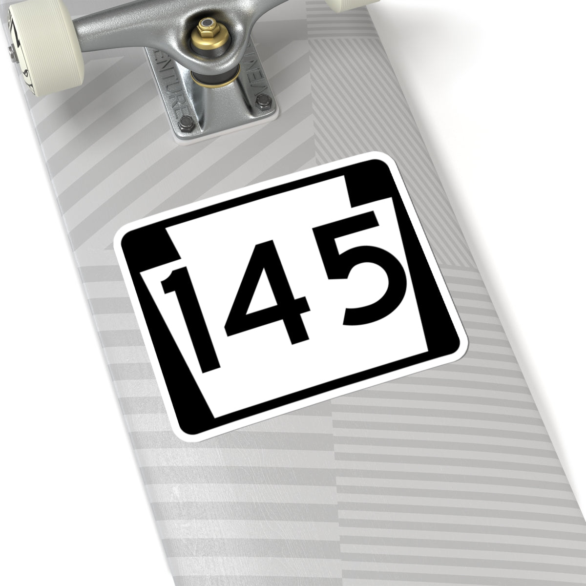 PA-145 (Pennsylvania) (Road Sign) STICKER Vinyl Kiss-Cut Decal