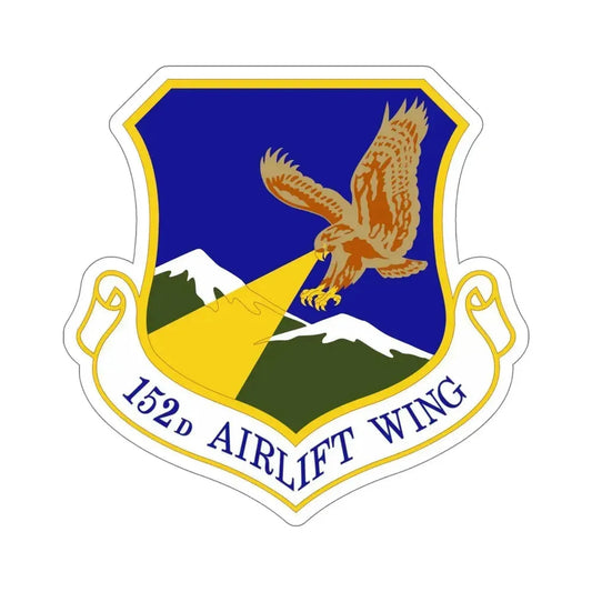 152d Airlift Wing (U.S. Air Force) STICKER Vinyl Die-Cut Decal 6 Inch - The Sticker Space