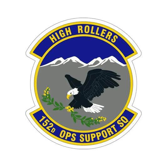 152d Operations Support Squadron (U.S. Air Force) STICKER Vinyl Die-Cut Decal 6 Inch - The Sticker Space