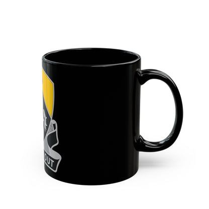 153 Cavalry Regiment (U.S. Army) Black Coffee Mug-The Sticker Space