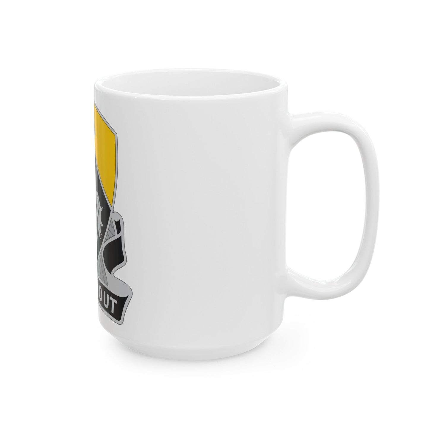 153 Cavalry Regiment (U.S. Army) White Coffee Mug-The Sticker Space