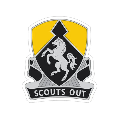 153 Cavalry Regiment (U.S. Army) Transparent STICKER Die-Cut Vinyl Decal - The Sticker Space
