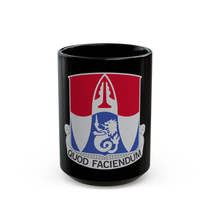 153 Engineer Battalion (U.S. Army) Black Coffee Mug-15oz-The Sticker Space