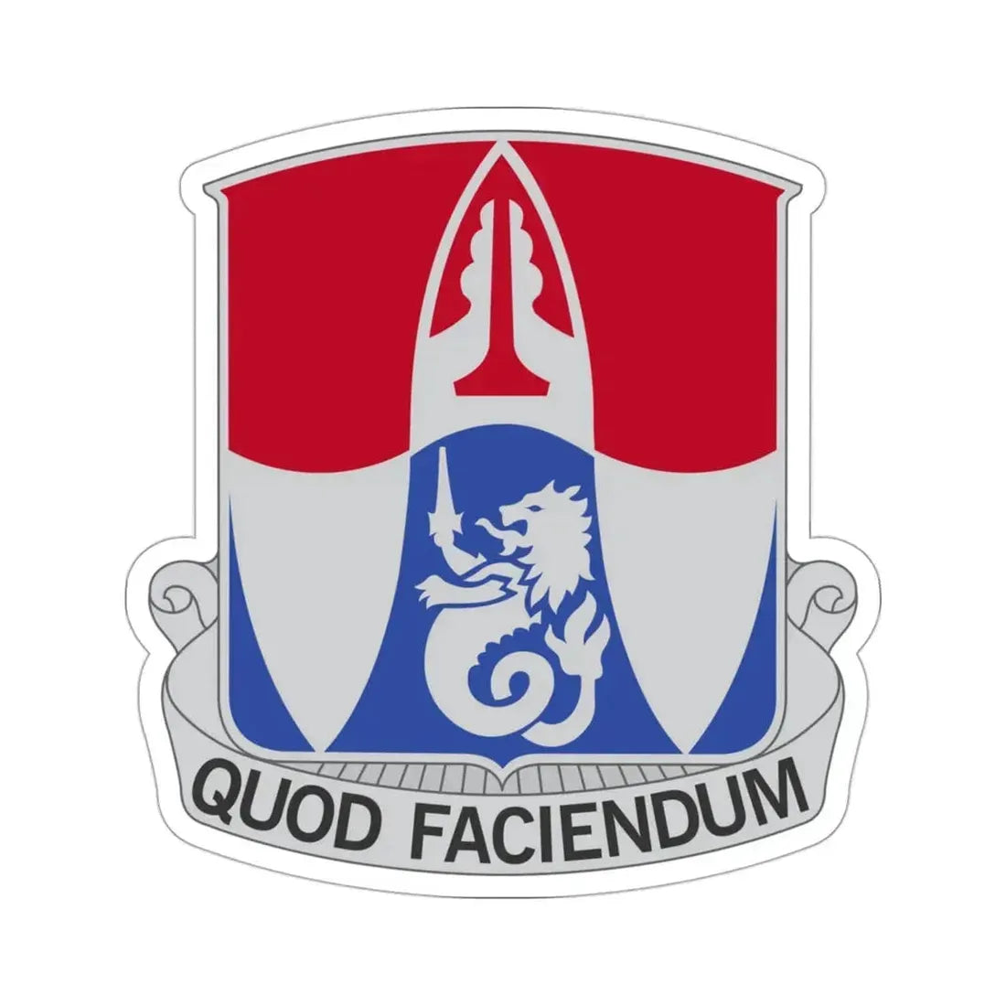 153 Engineer Battalion (U.S. Army) STICKER Vinyl Die-Cut Decal 3 Inch - The Sticker Space