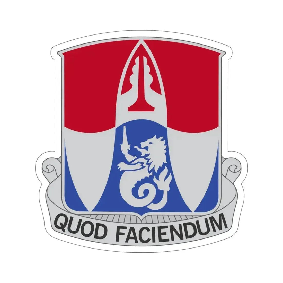 153 Engineer Battalion (U.S. Army) STICKER Vinyl Die-Cut Decal 5 Inch - The Sticker Space