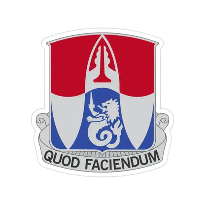 153 Engineer Battalion (U.S. Army) Transparent STICKER Die-Cut Vinyl Decal 4 Inch - The Sticker Space