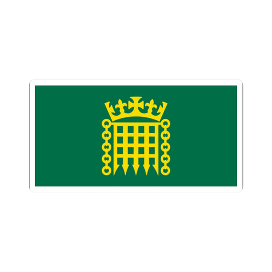 Flag House of Commons (United Kingdom) STICKER Vinyl Kiss-Cut Decal