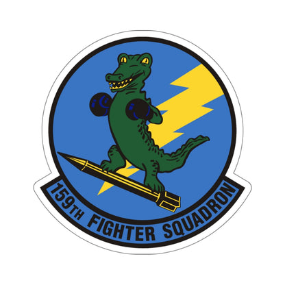 159th Fighter Squadron (U.S. Air Force) STICKER Vinyl Kiss-Cut Decal-4" × 4"-White-The Sticker Space