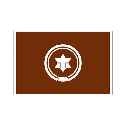 Flag of Matsumoto Nagano (Japan) STICKER Vinyl Kiss-Cut Decal