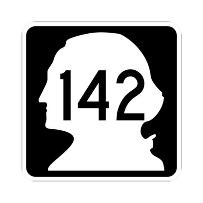 WA-142 (Washington) (Road Sign) STICKER Vinyl Kiss-Cut Decal