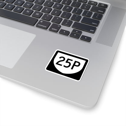 PR urban primary 25P (Puerto Rico) (Road Sign) STICKER Vinyl Kiss-Cut Decal