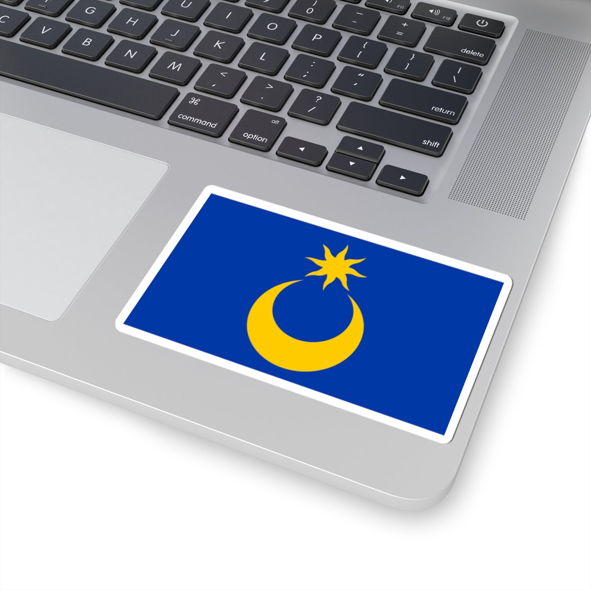 City Flag of Portsmouth (England) STICKER Vinyl Kiss-Cut Decal