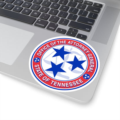 Seal of the Attorney General of Tennessee - STICKER Vinyl Kiss-Cut Decal